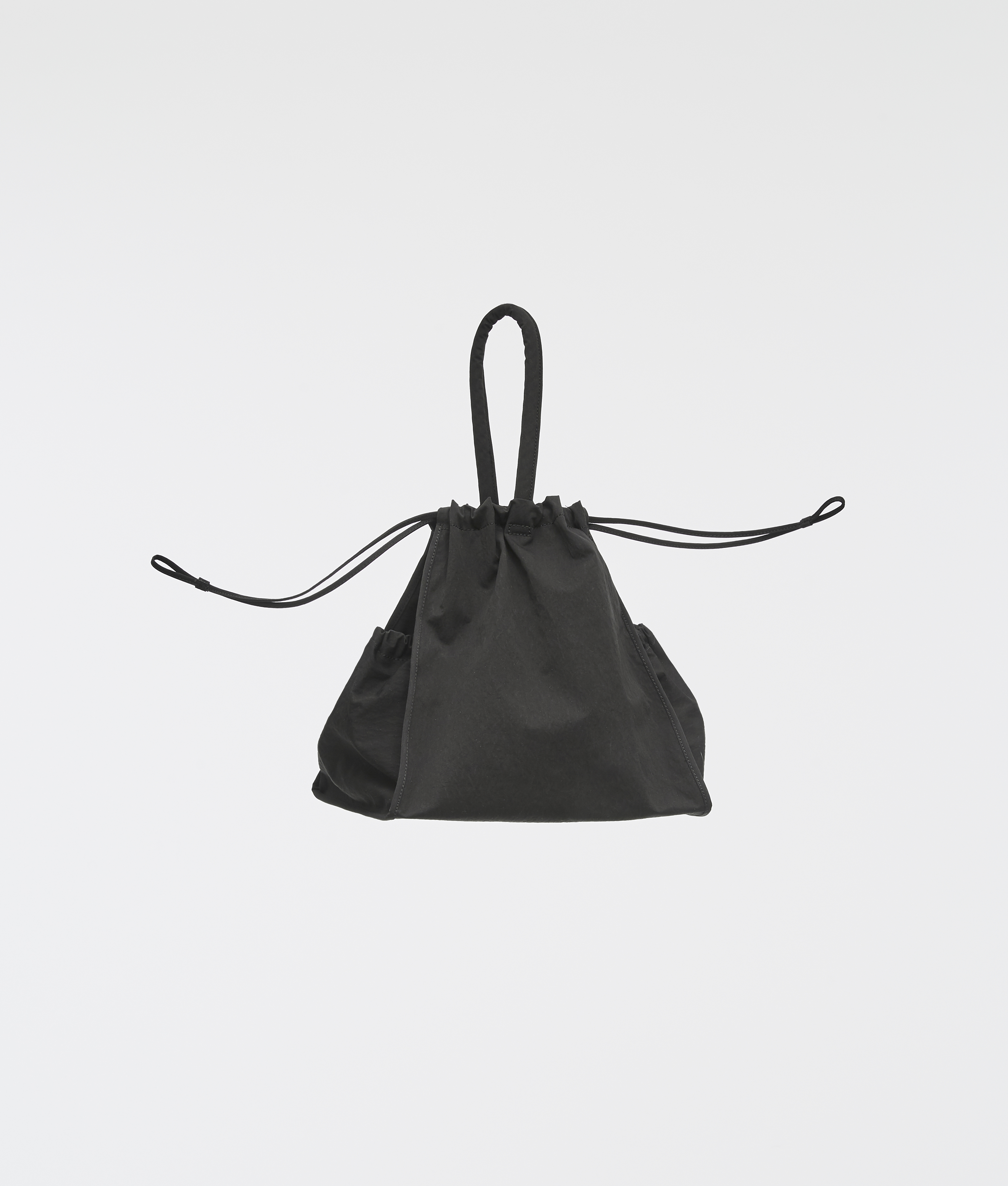 Building Block | Scrunch Bag in Black Crinkle